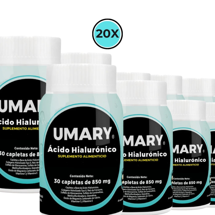 Umary Hyaluronic Acid 30 Caplets 850 mg