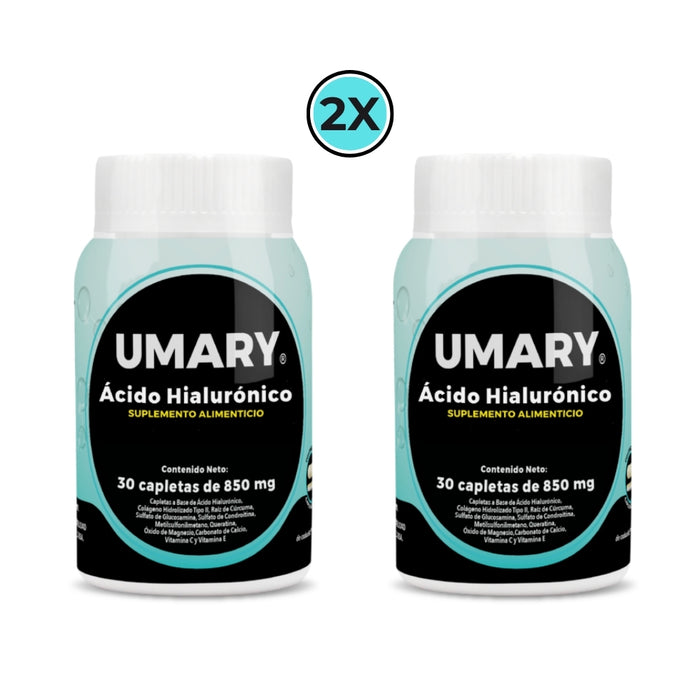 Umary Hyaluronic Acid 30 Caplets 850 mg