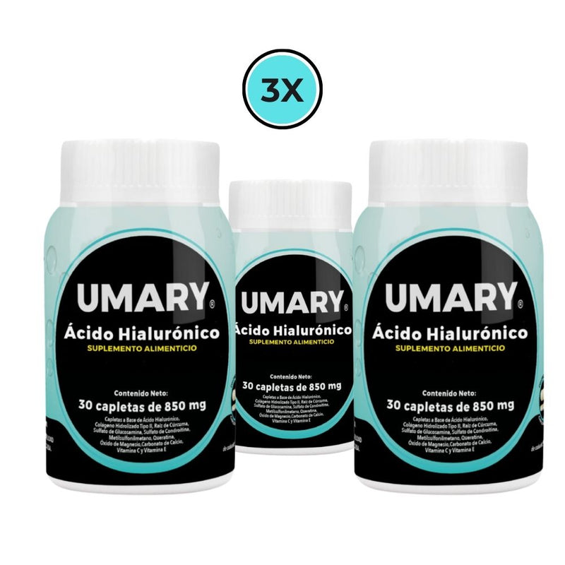 Umary Hyaluronic Acid 30 Caplets 850 mg